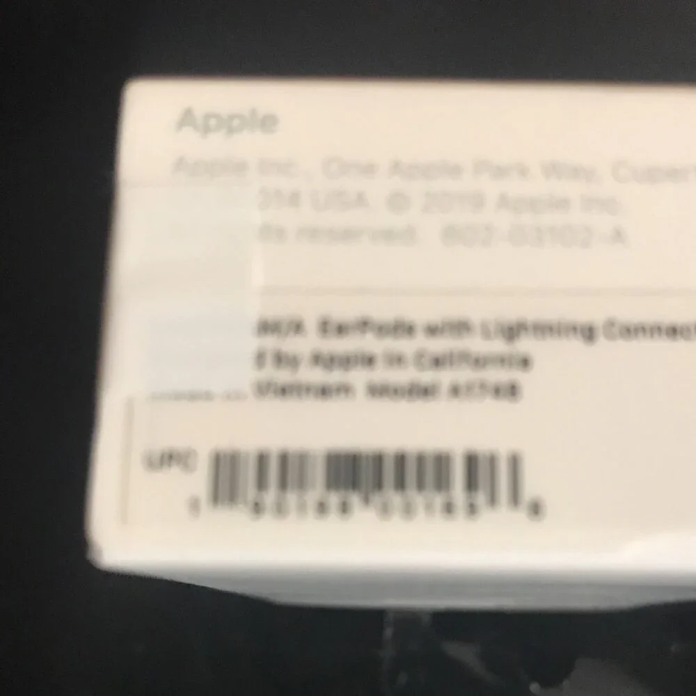 Apple Lightning EarPod Headphone Original Tested iPhone 7 8 Plus XR XS Max 12 13